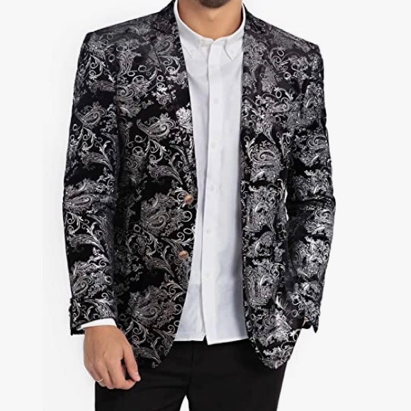 Silver Suit Jacket - Picture 10 of 12